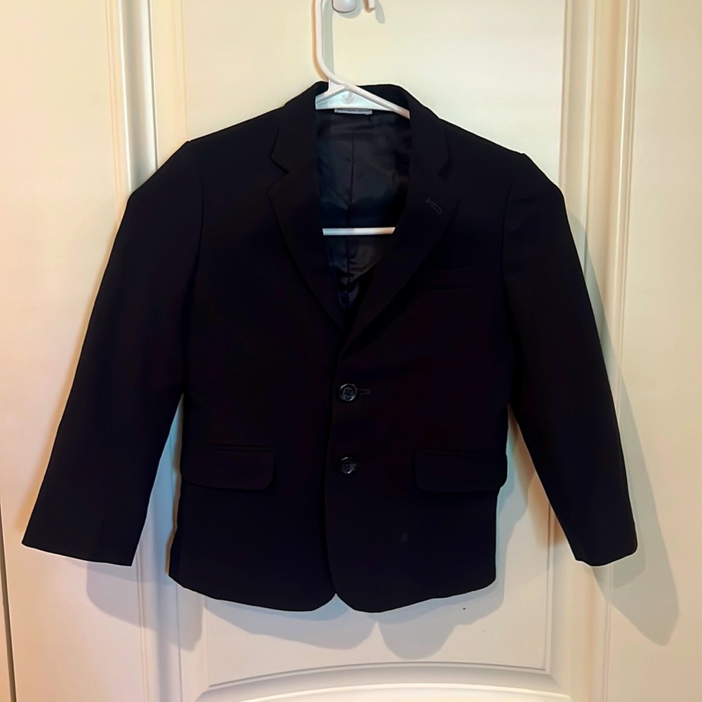 Calvin Klein boys navy sport coat size 6